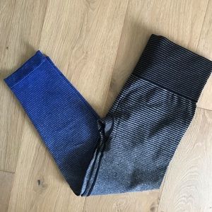 Rykä Ombré Leggings Deep Blue & Black